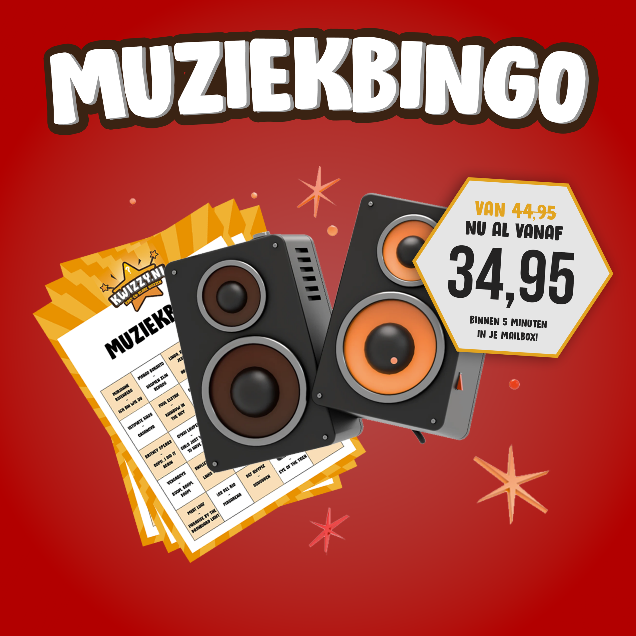 Kwizzy.nl - Muziekbingo